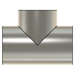 DOWNLOAD 18.0_INCH_I.D._TEE_10_GAUGE_v1.f3d 18.0 INCH I.D. TEE 10 GAUGE v1