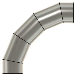 DOWNLOAD 2.0_INCH_I.D._MITRED_ELBOW_90_DEG._L.R._14_.f3d 2.0 INCH I.D. MITRED ELBOW 90 DEG. L.R. 14 GAUGE v