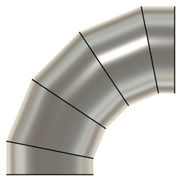 DOWNLOAD 20.0_INCH_I.D._MITRED_ELBOW_90_DEG._L.R._11.f3d 20.0 INCH I.D. MITRED ELBOW 90 DEG. L.R. 11 GAUGE