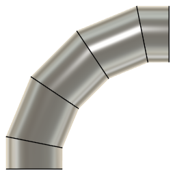 DOWNLOAD 3.0_INCH_I.D._MITRED_ELBOW_90_DEG._L.R._11_.f3d 3.0 INCH I.D. MITRED ELBOW 90 DEG. L.R. 11 GAUGE v