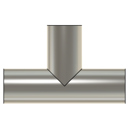 DOWNLOAD 3.0_INCH_I.D._TEE_14_GAUGE_v1.f3d 3.0 INCH I.D. TEE 14 GAUGE v1
