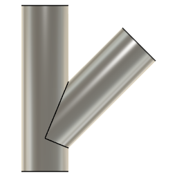 DOWNLOAD 4.0_INCH_I.D._LATERAL_45_DEG._11_GAUGE_v1.f3d 4.0 INCH I.D. LATERAL 45 DEG. 11 GAUGE v1
