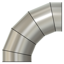 DOWNLOAD 4.0_INCH_I.D._MITRED_ELBOW_90_DEG._S.R._11_.f3d 4.0 INCH I.D. MITRED ELBOW 90 DEG. S.R. 11 GAUGE v