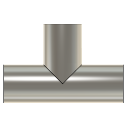 DOWNLOAD 4.0_INCH_I.D._TEE_14_GAUGE_v1.f3d 4.0 INCH I.D. TEE 14 GAUGE v1