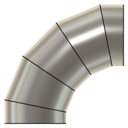 DOWNLOAD 5.0_INCH_I.D._MITRED_ELBOW_90_DEG._S.R._11_.f3d 5.0 INCH I.D. MITRED ELBOW 90 DEG. S.R. 11 GAUGE v