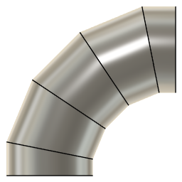 DOWNLOAD 5.0_INCH_I.D._MITRED_ELBOW_90_DEG._S.R._14_.f3d 5.0 INCH I.D. MITRED ELBOW 90 DEG. S.R. 14 GAUGE v
