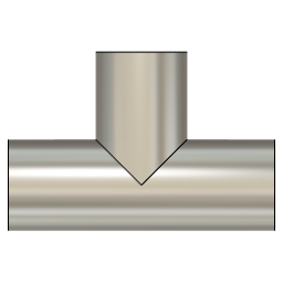 DOWNLOAD 5.0_INCH_I.D._TEE_14_GAUGE_v1.f3d 5.0 INCH I.D. TEE 14 GAUGE v1