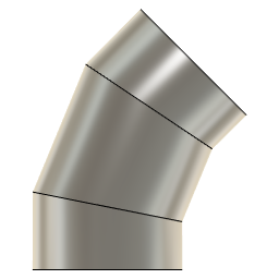 DOWNLOAD 6.0_INCH_I.D._MITRED_ELBOW_45_DEG._14_GAUGE.f3d 6.0 INCH I.D. MITRED ELBOW 45 DEG. 14 GAUGE v1