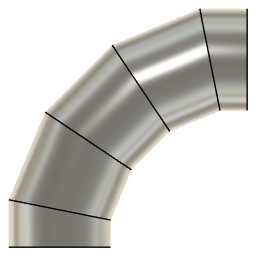 DOWNLOAD 6.0_INCH_I.D._MITRED_ELBOW_90_DEG._L.R._11_.f3d 6.0 INCH I.D. MITRED ELBOW 90 DEG. L.R. 11 GAUGE v