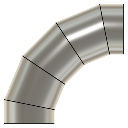 DOWNLOAD 6.0_INCH_I.D._MITRED_ELBOW_90_DEG._L.R._14_.f3d 6.0 INCH I.D. MITRED ELBOW 90 DEG. L.R. 14 GAUGE v