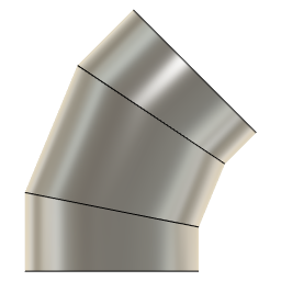 DOWNLOAD 8.0_INCH_I.D._MITRED_ELBOW_45_DEG._14_GAUGE.f3d 8.0 INCH I.D. MITRED ELBOW 45 DEG. 14 GAUGE v1