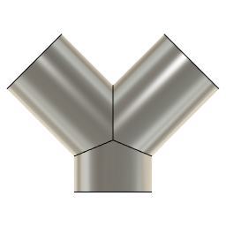 DOWNLOAD WYE_5.0_INCH_I.D._11_GAUGE_v1.f3d WYE 5.0 INCH I.D. 11 GAUGE v1