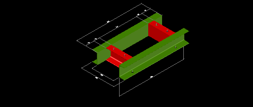 Pump support base 4in C-ChanneL