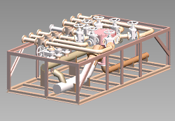 DOWNLOAD SKID_MPFS.dwf Skid multi port
