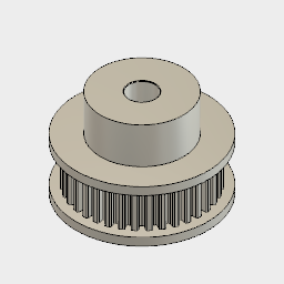 DOWNLOAD 1253 Aluminum Timing Pulley.f3d 1253 Aluminum Timing Pulley