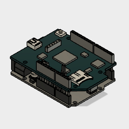 DOWNLOAD A_Arduino_Uno_Wifi_Shield.f3d A_Arduino_Uno_Wifi_Shield