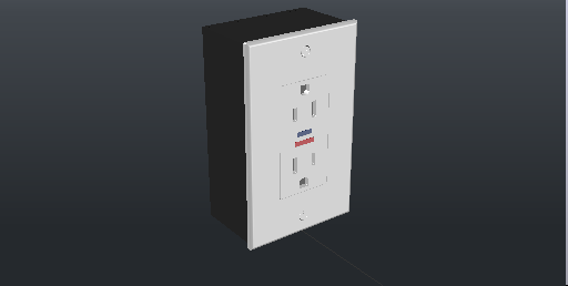 Single Gang GFI Outlet