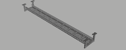 Power Cable Trey WRLM 150 x 300 cm