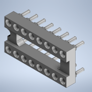 Socket 16 pin 7_62 mm