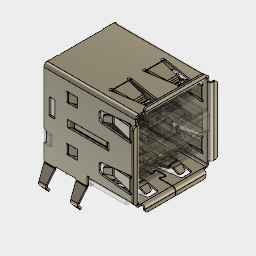 DOWNLOAD dual-USB-connector.f3d dual-USB-connector
