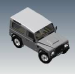 DOWNLOAD LandRover_Defender_90.dwf LandRover Defender 90