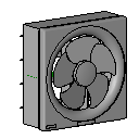 CAD Fórum - Blok: BIMobject TH x Thai Obayashi_Fan-Exhaust-Wall-Rect ...