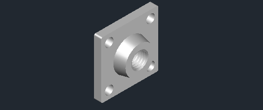 4040 foot mounting plate