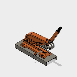 DOWNLOAD sheet_metal_guillotine.f3d Sheet metal guillotine