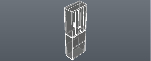 Cable distribution rack