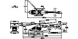 Helicopter-detailed dimensions