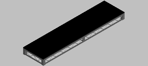 3D STEELDECK-2440 x 610