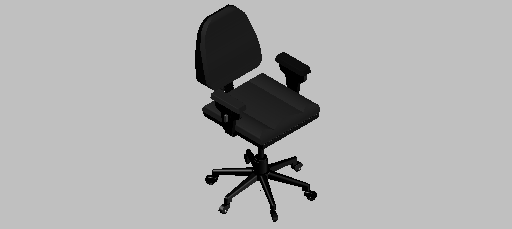 3D OFFICE SWIVEL CHAIR