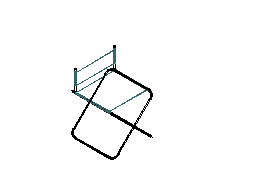 3d.folding chair