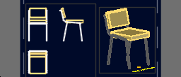 Dining table chair