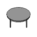 Genus Occasional Table Round