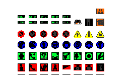 Emergency signs