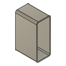 DOWNLOAD RECT._HSS_20X8X.500.f3d RECT. HSS 20X8X.500