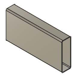 DOWNLOAD RECT._HSS_6X2X.125.f3d RECT. HSS 6X2X.125