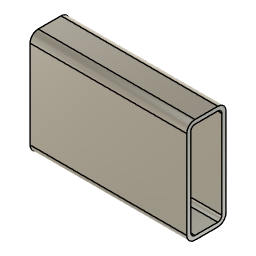 DOWNLOAD RECT._HSS_8X3X.3125.f3d RECT. HSS 8X3X.3125