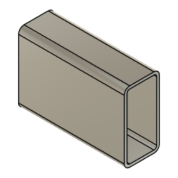 DOWNLOAD RECT._HSS_8X4X.3125.f3d RECT. HSS 8X4X.3125