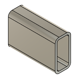 DOWNLOAD RECT._HSS_8X4X.500.f3d RECT. HSS 8X4X.500