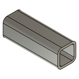 SQ. HSS 4X4X.4375