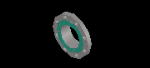 Flange_DN150_PN40_with_gasket_in_mm.dwg