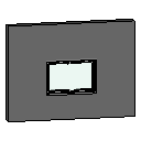 Reynaers Masterline 8 Window - Inside Opening single vent 37.rfa