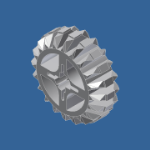 Double Bevel Gear 20 tooth.ipt