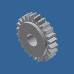 Gear 24 tooth (with clutch) -  part a.ipt