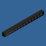 Technic Brick 1x14 (hole x13).ipt