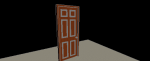 Mahagony_Panel_Door_3d_Cad.dwg