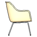 Cadeira HermanMiller_Collection_Bumper_Chair.rfa