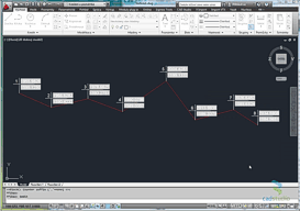 VIDEO: AutoCAD - automatické popisky vrcholů křivky